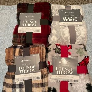 3 pcs printing borrego blankets sets.